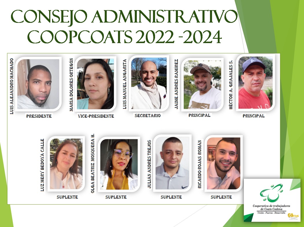 ConsejoAdministrativoCOOPCOATS2022 2024